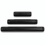 Tubes filetés - déco – peinture noire - photo produit fond blanc 6