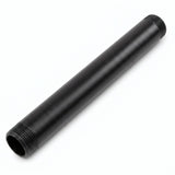 Tubes filetés - déco – peinture noire - photo produit fond blanc 7