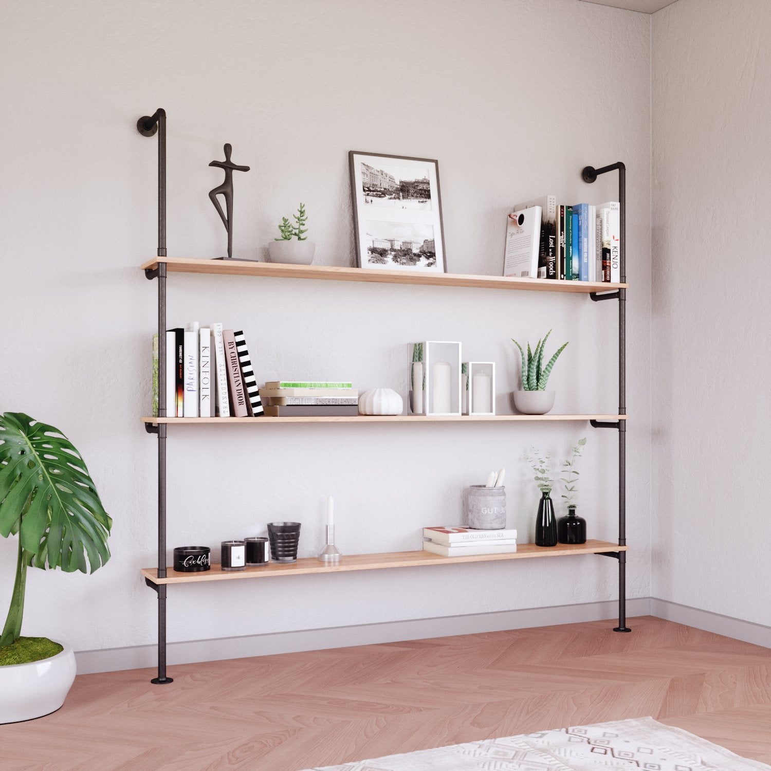 Kit montants étagères plomberie sur-mesure