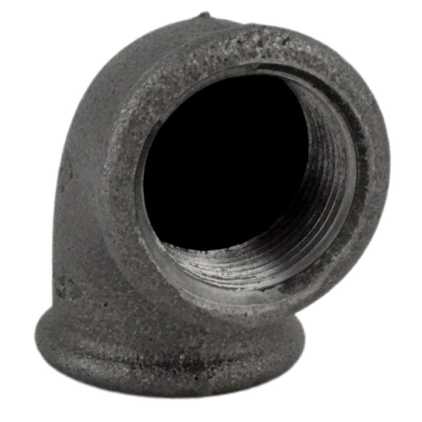 Coude petit rayon 90° F/F fonte noire