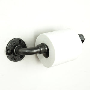 Dérouleur papier WC style vanne  Modèle 3, grand volant fonte