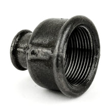 manchon de plomberie réduit en acier noir taraudé