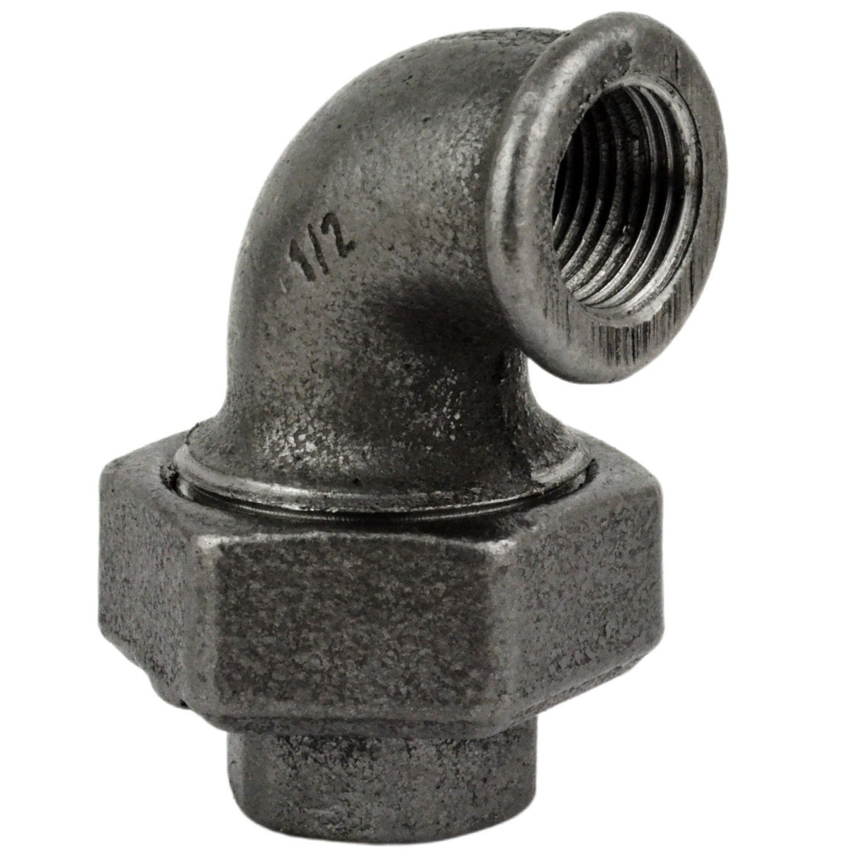 Coude Union F/F fonte noire