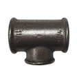 Raccord Té réduit fonte noire Fem/Fem/Fem (33x42)-(26x34)-(33x42)