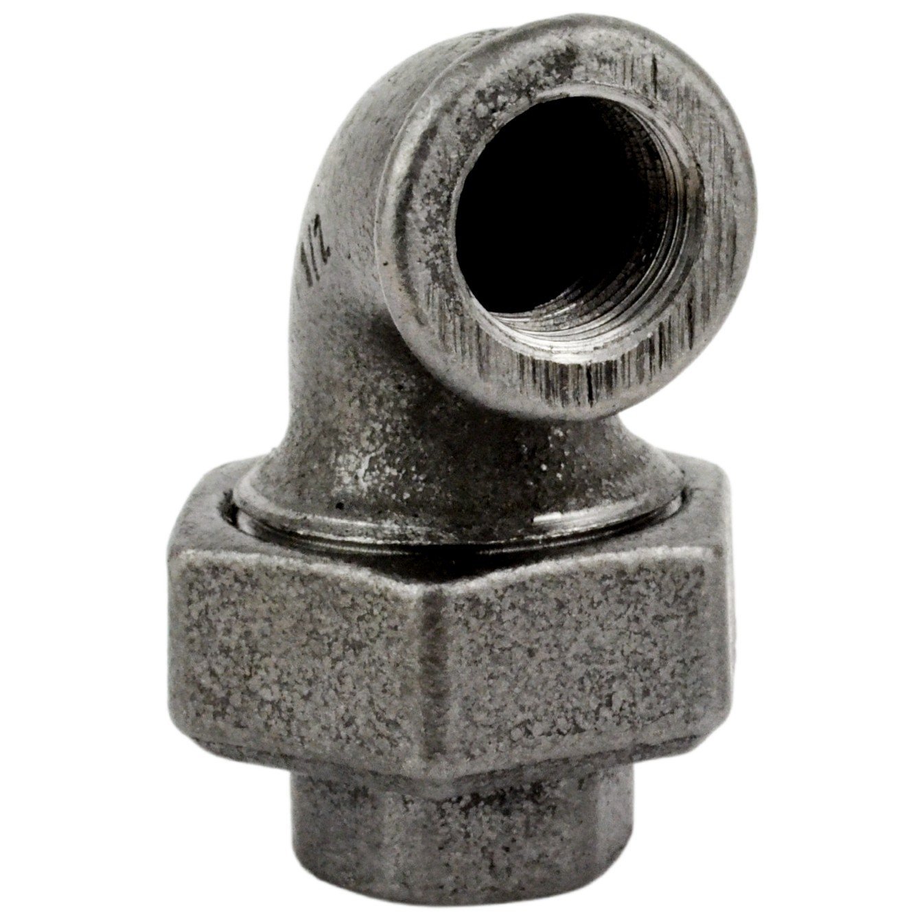 Coude Union F/F fonte noire