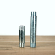 tube acier galvanisé fileté 12x17mm 12/17mm 3/8'' pouce