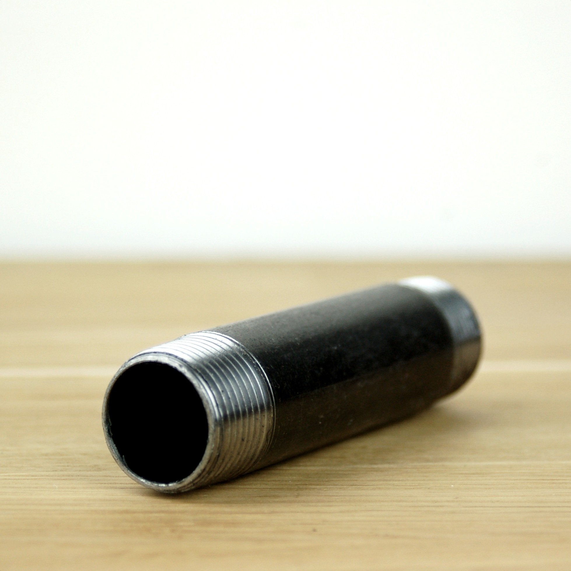 tube acier noir fileté 20x27mm 20/27mm 3/4'' pouce