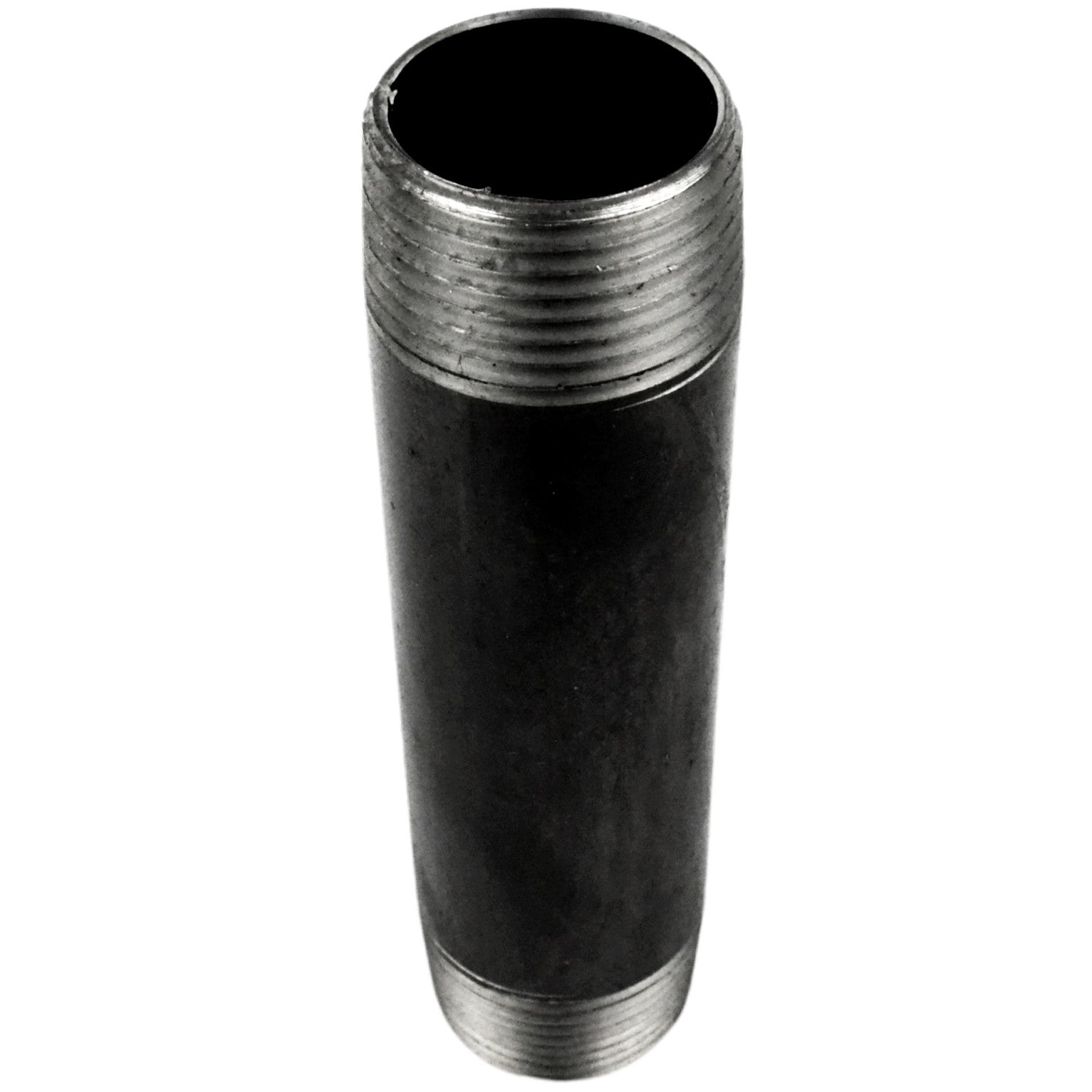 tube fileté noir pour décoration industrielle diamètre 27mm