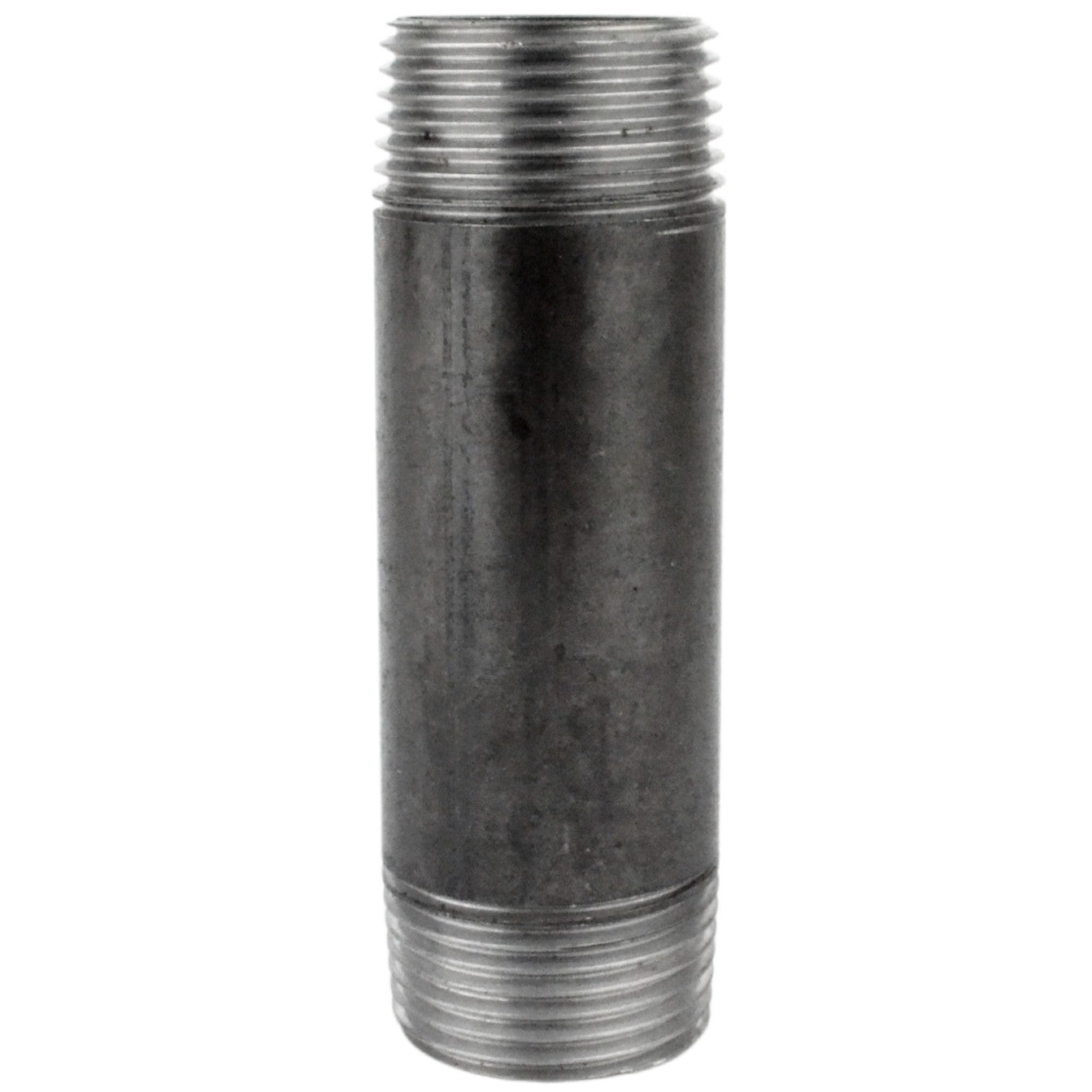 tube de plomberie en acier noir fileté 26x34mm
