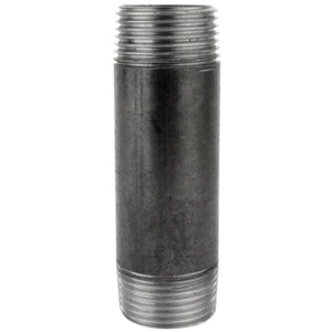 tube de plomberie en acier noir fileté 26x34mm